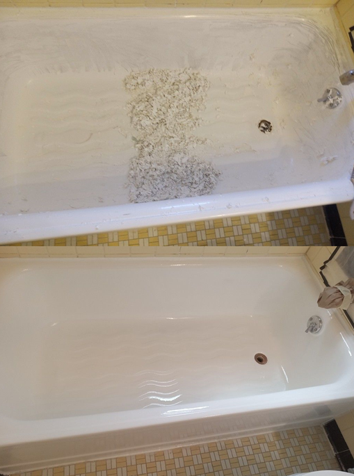 Tub Refinishing AKA Tub Reglazing or Tub Resurfacing near Cincinnati, OH